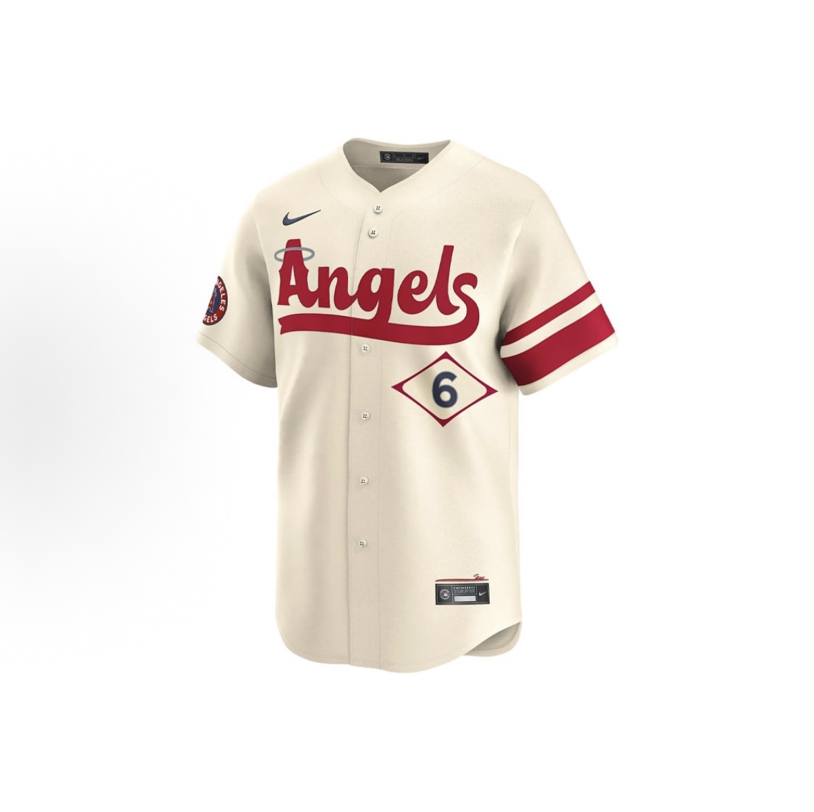 MLB jersey sale - Nike Rendon Angels City Connect cream authentic? discount eligibility flowchart